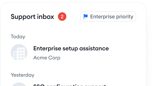 Priority Support